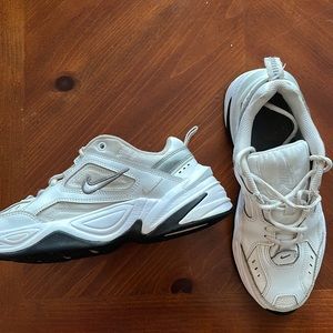 White Nike Tekno size 7.5 women’s sneaker dad sneaker dad shoe